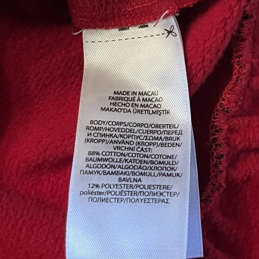 Polo Ralph Lauren Fleece Shirt Infant 3 Months Red Long Sleeve Polo Bear Preppy